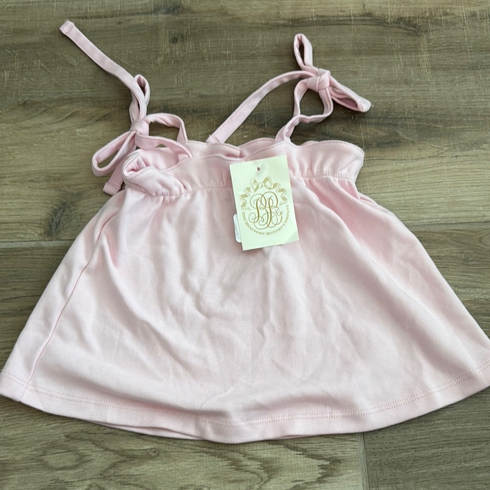 The Beaufort Bonnet Company Pink Tank Top